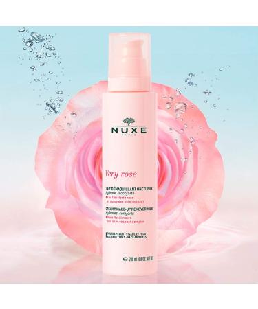 Nuxe Very Rose Make-up Remover Milk 200ml - Gentle Cleansing for Sensitive Skin - Buy Online on GoSupps.com