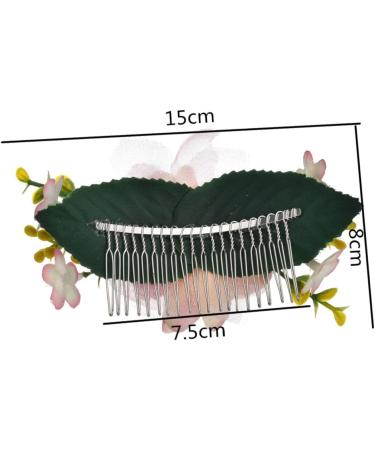 Angoily 1pc Bridal Headpiece Bridal Hair Comb Wedding Crown Wedding Hair Comb Wedding Hair Decoration Comb for Bridal Hair Pin Tiara Hair Fork The Flowers Bride Hair Accessories - Buy Online on GoSupps.com