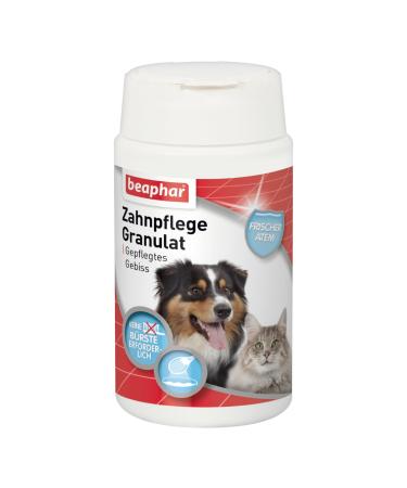 Beaphar - Sea algae powder for dogs and cats - supports the dental and muzzle hygiene - 100% natural sea algae powder for dental care - ensures fresh breath - 75g