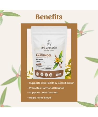  Neel Ayurvedics Neel Ayurvedics Anantmool Powder - 300 GM - Buy Online on GoSupps.com