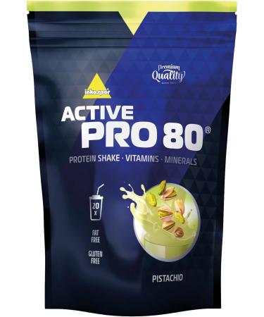 inkospor Active Pro 80 Protein Shake Pistachio 500 g Bag
