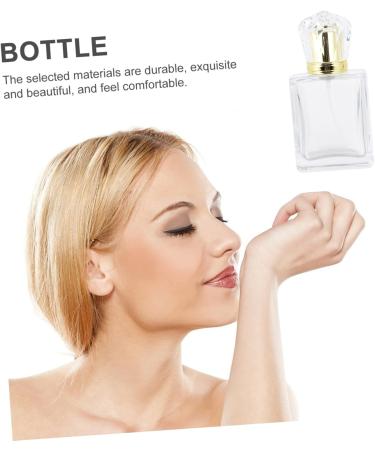 POPETPOP 1pc Perfume Spray Bottle Glass Container Spraying Bottle Perfume Bottle Purple Hair Accessories Fine Mist Spray Bottle Portable Perfume Holder Make up Leakproof Bottle White Travel - Buy Online on GoSupps.com