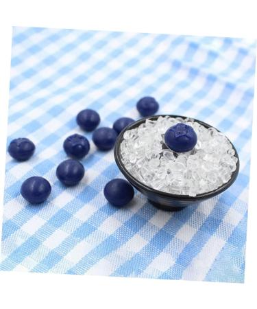 OUNONA 100 Pcs Simulation Blueberry Miniature Blueberry Photography Props Fruit Shop Simulated Fruit Adornment Diy Phone Case Charm Faux Blueberry Christmas Cream Resin Jewelry - Buy Online on GoSupps.com