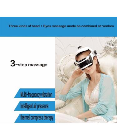 Casque de Massage lectrique for la t te p trissage Compression d'air adapt aux maux de t te soulagement du Stress et Sommeil Profond - Buy Online on GoSupps.com
