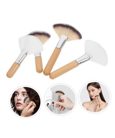 FRCOLOR 12 Pcs Loose Powder Brush Set - Blush Setting & Fan Makeup Brushes for Flawless Application | Professional Facial Makeup Tools - Buy Online on GoSupps.com