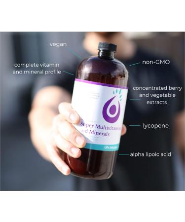 Liquid Super Multivitamin and Minerals - Premium Liquid Vitamins for Enhanced Absorption - Daily Liquid Multivitamin Supplement for Optimal Health and Wellness - 16 oz 16 Fl Oz (Pack of 1) - Buy Online on GoSupps.com