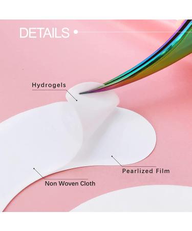 C. ARTIST 100% Natural Under Eye Gel Pads - 110 Pairs | Collagen & Aloe Vera Hydrogel Eye Patches for Eyelash Extensions - Buy Online on GoSupps.com