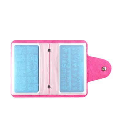 FingerAngel 13pcs Nail Stamp Plates Set - Nails Art Stamping Plate Scraper Stamper Set with Leaves, Flowers, and Animal Designs - V25-32 - Buy Online on GoSupps.com