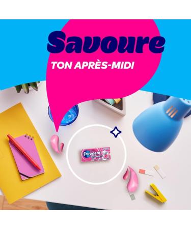 Freedent Refresher Maxi Pack of 12 Handypack of 8 Bubble-Mint Cubes - Buy Online on GoSupps.com