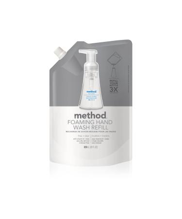 Method Foaming Hand Wash Refill  Fragrance-Free  28 oz