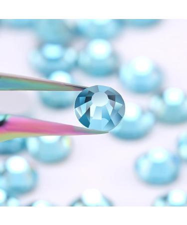 Yhmq 2880pcs Aquamarine Rhinestones & Nail Crystals | SS10 Nail Art Decorations - Buy Online on GoSupps.com