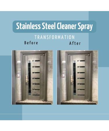 Buy Biodegradable Stainless Steel Cleaner & Degreaser - 100% Natural Multipurpose Spray for Kitchen | International Shipping Available - Buy Online on GoSupps.com