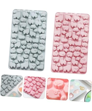 MAGICLULU 6 Pcs Chocolate Silicone Mold Baking Pan Candle Molds Roasting Pan Silicone Ice Cube Molds Chocolate Making Molds Candle Alpaca Mold DIY Baking Mold Alpaca-Shape Mold Soap 23.2X12.9X1.1CMx3pcs Random Colorx3pcs - Buy Online on GoSupps.com