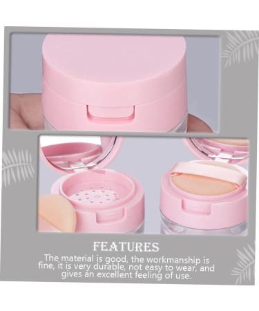 NOLITOY 2 Sets Powder Box Womens Travel Outfits Body Loose Powder Containers 3g Powder Puff Foundation Box - Buy Online on GoSupps.com