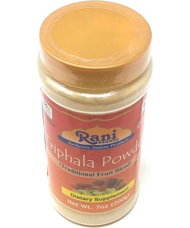 Rani Triphla Powder 7oz (200g) - All Natural Vegan Dietary Supplement - Buy Online on GoSupps.com