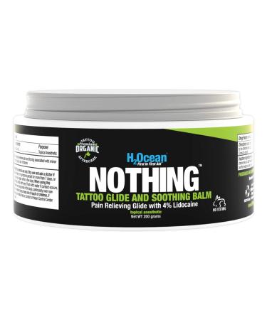 H2Ocean Numbing Cream for Tattoo, Piercings & Waxing with Lidocaine 7Oz - Maximum Strength Nothing Glide Big Jar