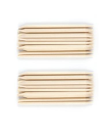 PECECOLOR 40 Double-Sided Wooden Sticks - Multifunctional Nail Shaver for Manicure & Pedicure Art - Buy Online on GoSupps.com