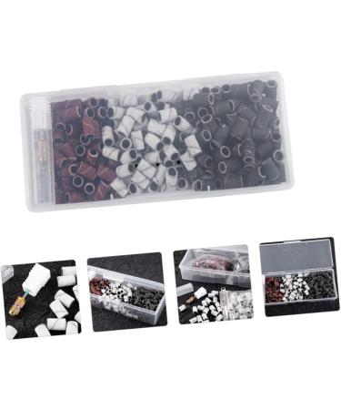 1 Box Sanding Ring Cuticle Knife Toenail Clippers Sanding Band Nail Accessories Sanding Belt Gel Nail Polish Remover Girls Manicure Tools Polishing Sanding Sand Circle 4.2x1.3cm As Shown - Buy Online on GoSupps.com