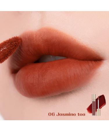rom&nd Milk Tea Velvet Tint 06 JASMINE TEA - MLBB Matte Liquid Lip Tint | Long Lasting & Smudge-Proof Formula - Buy Online on GoSupps.com