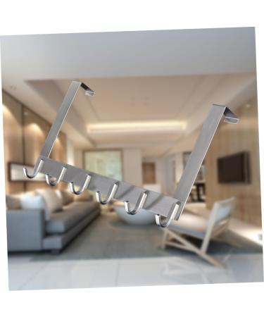 Alipis Stainless Steel Hooks Behind Door Organizer Hooks Bathroom Hooks Hook up Door Hook No Punching - Buy Online on GoSupps.com