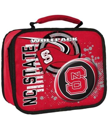 Officially Licensed NCAA "Accelerator" Lunch Kit Bag  Multi Color  10.5" x 8.5" x 4" North Carolina State University - Buy Online on GoSupps.com