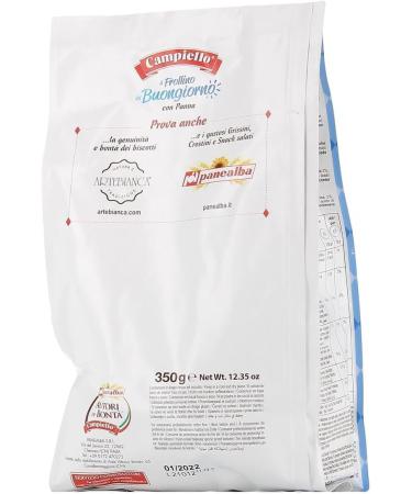  Italian Gourmet E.R. Campiello i Biscotti del Buongiorno Frollini alla panna cream shortbread cookies with cream 350g cookies 100% Italian cookies + gourmet Italian pulp 400g - Buy Online on GoSupps.com