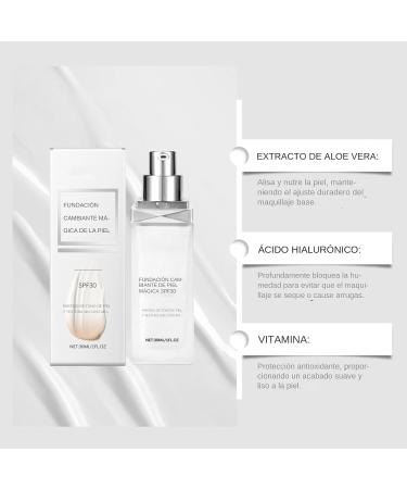  Huxibai Color Changing Skin Tone - Moisturizing Cream with SPF 30 Correcting Coverage and Shine Effect for Women - Buy Online on GoSupps.com