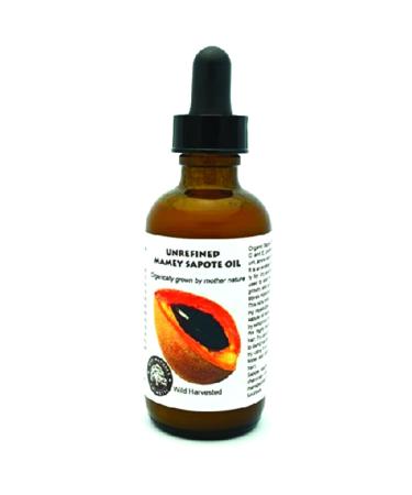 Virgin Mamey Sapote Oil Organic (Cold Pressed/Unrefined) - 2 oz 2 Ounce (Pack of 1)