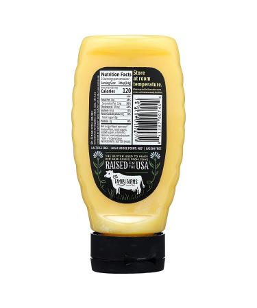 Vital Farms Original Ghee | 7.5 oz Squeeze Jar | Pure and Delicious Ghee - Buy Online on GoSupps.com