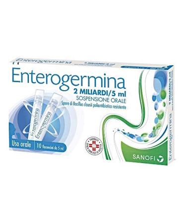 Enterogermina 2 billion (10 phioles) - Buy Online on GoSupps.com