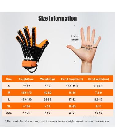 Finger Hand Function Rehabilitation Gloves Hand Stroke Recovery Equipment 3 Temperature and 9 Levels of Strength Adjustable for Stroke Hemiplegia and Poor Finger Mobility Patients - Buy Online on GoSupps.com