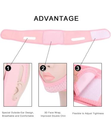 Facial Slimming Belt V Line Mask for Women - Chin Strap Lifting Bandage - Buy Online on GoSupps.com