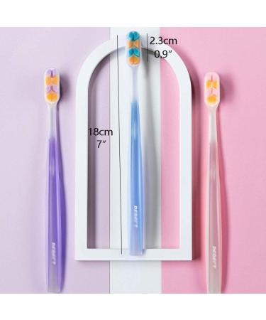 Buy WXPJMDFC Ultrasonic Toothbrushes - Pack of 4 for Adults & Kids | 10 000 Micro-Nano Bristles - Perfect for Pregnancy & Optimal Oral Care - Buy Online on GoSupps.com