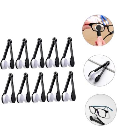 10pcs Portable Eyeglasses Cleaner Wipes - Multifunctional Cleaning Clips for Glasses & More - Buy Online on GoSupps.com
