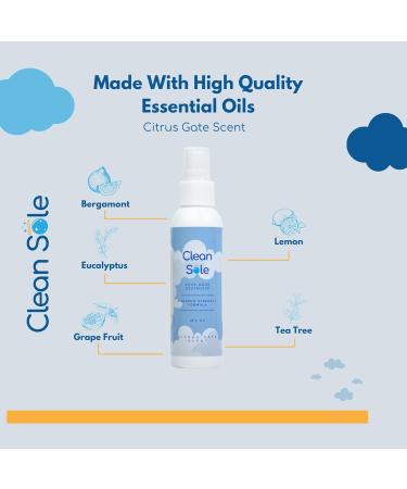 Clean Sole Shoe Odor Destroyer and Foot Odor Eliminating Spray Extra Strength Formula to Remove and Prevent Shoe Odors and Smells - 4 Fl Oz - Buy Online on GoSupps.com