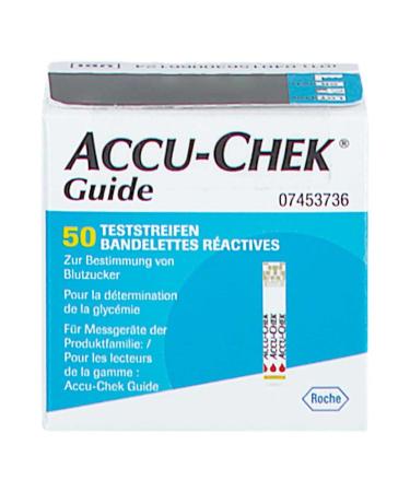 Accu-Chek Guide Test Strips - 50 Pack | International Shipping Available - Buy Online on GoSupps.com