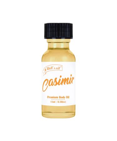 Well's Oil Perfume Oil - Inspired by Casmir | Exotic & Woody notes | Long-Lasting | Paraben-Free (0.5 Fl Oz / 15 ml)