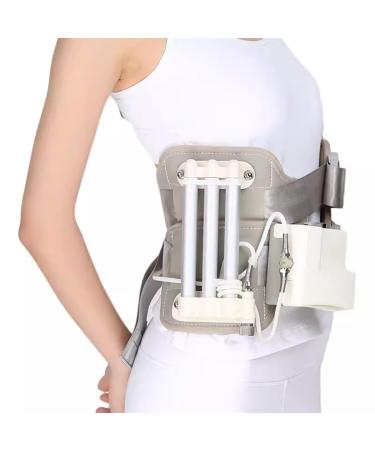 Belt for the decompression of the lumbar spine medical belt to relieve muscle strain in the lumbar spine for the household lumbar belt for decompression of the spine manu a size