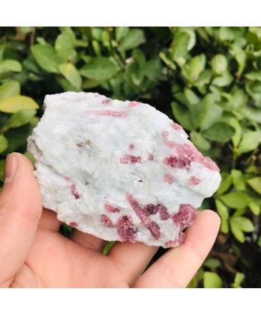 Natural Crystal Rough Natural Crystal Rough Rough Stone Red Tourmaline Crystal Quartz 200g-500g for Decoration 1pc (Color : 1PC 410g-500g) (Color : 1pc 310g-400g) - Buy Online on GoSupps.com