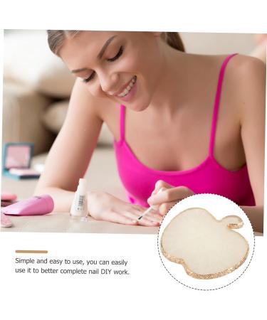  WOONEKY WOONEKY Resin 1 Pc Gel Polish Holder Color Mixing Palette Nail Art Palette White Nail Blending Reconcile Nail Polish - Buy Online on GoSupps.com