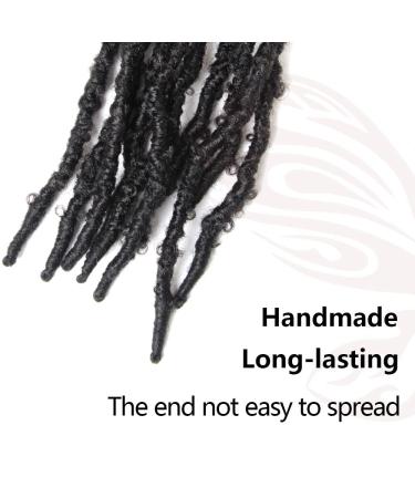 Long Butterfly Locs Crochet Hair 24 Inch 8 Packs - Soft & Lightweight Distressed Faux Locs Pre-looped - 1B(Natural Black) 24 Inch (Pack of 8) - Buy Online on GoSupps.com