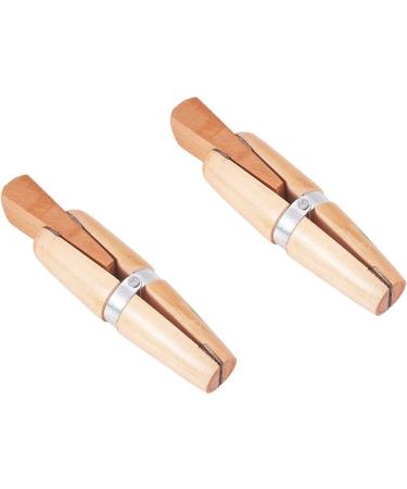 PandaHall Wooden Ring Clamp Tool - 2 Pack Jewelers Holder for Polishing & Repairing Rings - Vice With Leather Jaws for Stone Setting & Engraving - Buy Online on GoSupps.com