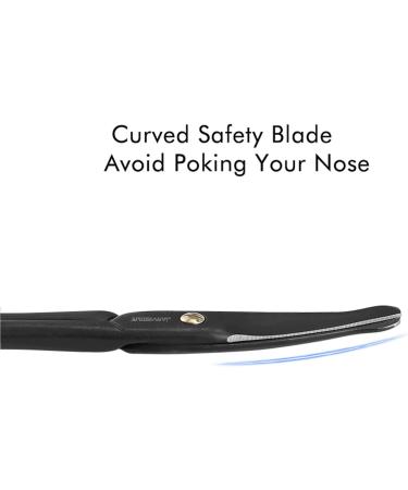 Jarvistar Stainless Steel Nose & Ear Hair Scissors | Precision Cutting | International Shipping - Buy Online on GoSupps.com
