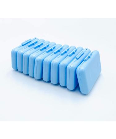Wenplus 10 Pack Dental Wax for Braces - Mint Fragrance Blue | Orthodontic Oral Care Solution - International Shipping Available - Buy Online on GoSupps.com