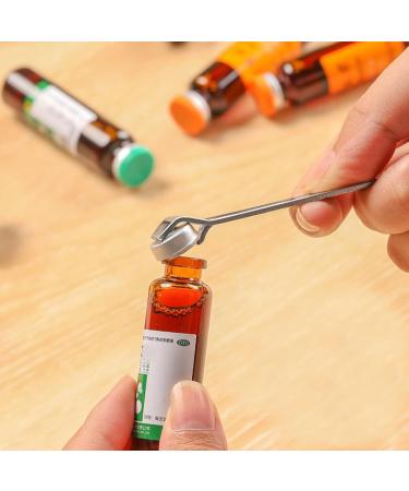 Virtcooy 2pcs Oral Liquid Bottle Opener | Portable Hanging Cap Opener | 2pcs Mini Wear-resistant Kitchen Utensil Easy Open for Virtcooy Keychain 2 Pcs Unique Attribute - Buy Online on GoSupps.com
