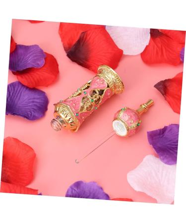 DRESSOOS Perfume Bottle for Women Elegant Wedding Decoration Vintage Decor Empty Perfume Bottle Arabic Perfume Dropper Small Bottle Liquid Decorate Aromatherapy Bottle Essential Oil Woman - Buy Online on GoSupps.com