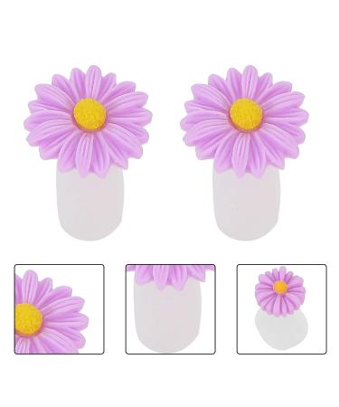 Minkissy 24-Piece Silicone Toe Spreader & Nail Art Separator - Flower Pattern Toe Protection & Divider for Women | Perfect for Pedicure & Manicure - Buy Online on GoSupps.com