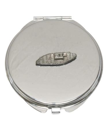 WW1 Tank Compact Mirror Handbag Gift With Free Engraving 359