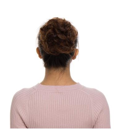 Shop Tess Hair Part Dutt Brown Mix Tie - Wavy Small Updos & Hairstyles for Effortless Elegance - Buy Online on GoSupps.com