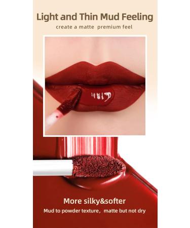 Buy MAEPEOR Matte Liquid Lipstick Set 6PCS - Long-Lasting Waterproof Smudgeproof Creamy Velvet Lip Gloss for Women & Girls | International Shipping - Buy Online on GoSupps.com